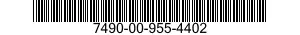 7490-00-955-4402  7490009554402 009554402
