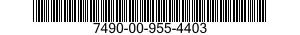 7490-00-955-4403 STUD,PRESSURE ROLLE 7490009554403 009554403