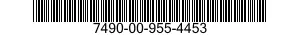 7490-00-955-4453  7490009554453 009554453