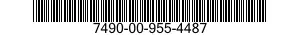 7490-00-955-4487  7490009554487 009554487