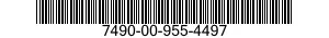 7490-00-955-4497  7490009554497 009554497