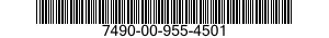 7490-00-955-4501  7490009554501 009554501