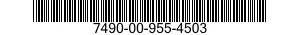 7490-00-955-4503  7490009554503 009554503