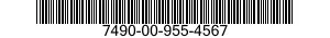 7490-00-955-4567  7490009554567 009554567
