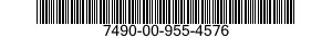 7490-00-955-4576  7490009554576 009554576