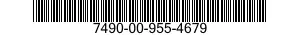 7490-00-955-4679  7490009554679 009554679