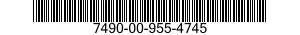 7490-00-955-4745  7490009554745 009554745
