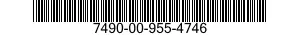 7490-00-955-4746  7490009554746 009554746