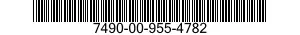 7490-00-955-4782  7490009554782 009554782