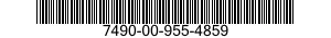 7490-00-955-4859  7490009554859 009554859