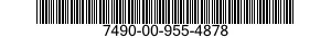 7490-00-955-4878  7490009554878 009554878