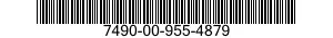 7490-00-955-4879  7490009554879 009554879