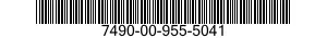 7490-00-955-5041  7490009555041 009555041