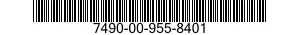7490-00-955-8401  7490009558401 009558401
