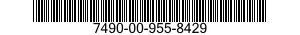 7490-00-955-8429  7490009558429 009558429