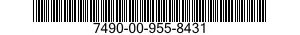 7490-00-955-8431  7490009558431 009558431