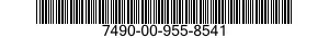 7490-00-955-8541  7490009558541 009558541