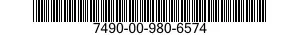 7490-00-980-6574  7490009806574 009806574