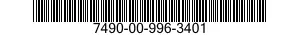 7490-00-996-3401  7490009963401 009963401