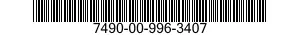 7490-00-996-3407  7490009963407 009963407