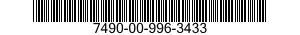 7490-00-996-3433  7490009963433 009963433