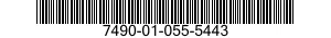 7490-01-055-5443 ENVELOPE SEALING MACHINE 7490010555443 010555443