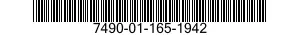 7490-01-165-1942 CASH REGISTER 7490011651942 011651942