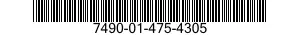 7490-01-475-4305 SHREDDING MACHINE,PAPER 7490014754305 014754305