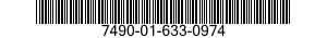 7490-01-633-0974 SHREDDING MACHINE,PAPER 7490016330974 016330974