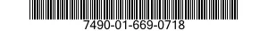 7490-01-669-0718 PRINTING MACHINE,LABEL 7490016690718 016690718