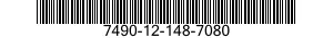 7490-12-148-7080 ADDRESS PLATE MACHINE 7490121487080 121487080