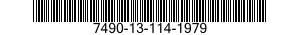 7490-13-114-1979 AUTOGRAPHIC MACHINE,MULTIPLE COPY 7490131141979 131141979