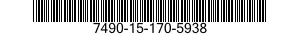 7490-15-170-5938 PAPER SHREDDERS 7490151705938 151705938
