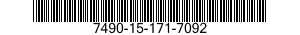 7490-15-171-7092 DISTRUGGI DOCUMENTI 7490151717092 151717092