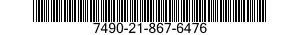 7490-21-867-6476 SPRING 7490218676476 218676476
