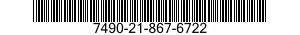 7490-21-867-6722 GEAR 7490218676722 218676722
