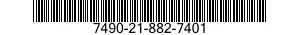 7490-21-882-7401 TYPE SEGMENT,PRINTI 7490218827401 218827401