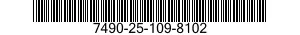 7490-25-109-8102 MAILING MACHINE 7490251098102 251098102