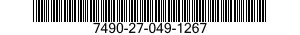 7490-27-049-1267 SHREDDING MACHINE,PAPER 7490270491267 270491267