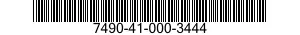 7490-41-000-3444 EMBOSSING MACHINE,IDENTIFICATION TAPE 7490410003444 410003444