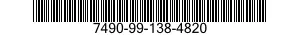 7490-99-138-4820  7490991384820 991384820