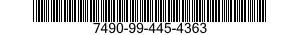 7490-99-445-4363  7490994454363 994454363