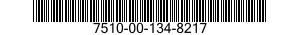 7510-00-134-8217 CHALK,FLUORESCENT 7510001348217 001348217