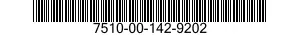 7510-00-142-9202 DRY TRANSFER SHEET 7510001429202 001429202