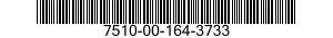 7510-00-164-3733  7510001643733 001643733