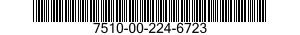 7510-00-224-6723  7510002246723 002246723