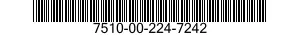 7510-00-224-7242 SHIELD,ERASING 7510002247242 002247242