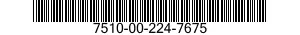 7510-00-224-7675  7510002247675 002247675