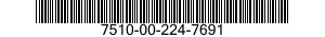 7510-00-224-7691  7510002247691 002247691