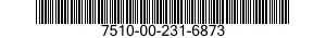 7510-00-231-6873  7510002316873 002316873